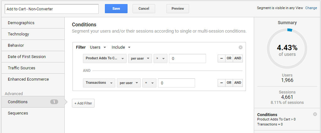 new-segment-addtocart-nonconverter